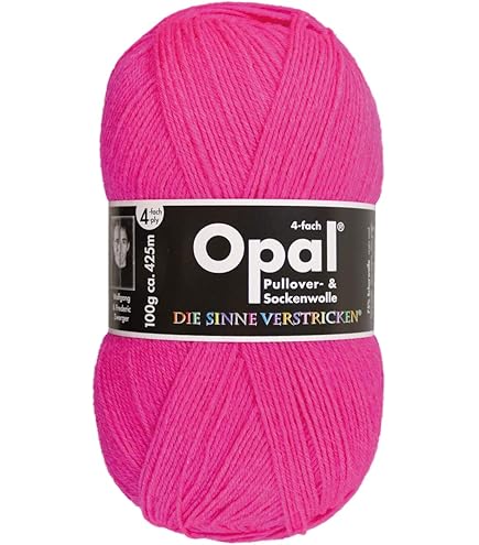Amazon | Opal オパール ソックヤーン 毛糸 『Uni (ユニ) 4-ply 1990番
