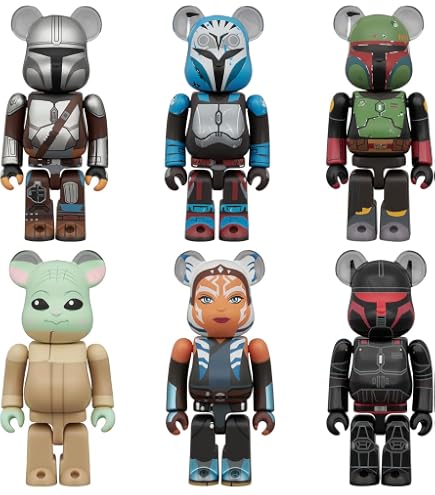 Amazon | BE@RBRICK THE MANDALORIAN CHROME Ver. 1000％ | フィギュア