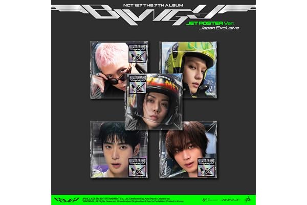【Amazon.co.jp限定】BLINGY【JET Poster Ver. Japan Exclusive（5種ランダム）】（AL(輸入盤/非再販対象)） - NCT 127（特典：avex流通輸入盤限定オリジナル特典（①オフラインイベントシリアル応募券※詳細は決定次第オフィシャルウェブサイト・SNSにてご案内②【Amazon】トレーディングカード E Ver.（全5種中ランダム1種）））（ジャケット絵柄ランダム（5種）・仕様：Cover Poster(全5種中ランダム1種) / CD-R / Postcard / Sheet Sticker / Folded Poster / Paper Craft Kit(9枚1セット/全5セット中ランダム1セット) / Photocard(全5種中ランダム1種) / Japan Exclusive Photocard(全5種中ランダム1種/裏面日本語メッセージ入り)※仕様は変更となる可能がございます。あらかじめご了承ください。）