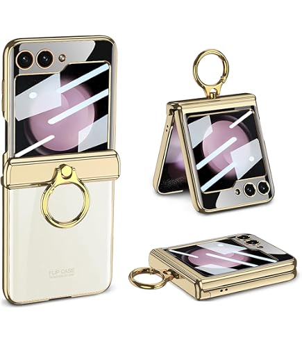 Amazon.co.jp: ZHIYIJIA Galaxy Z Flip 5 用 ケース クリア カバー