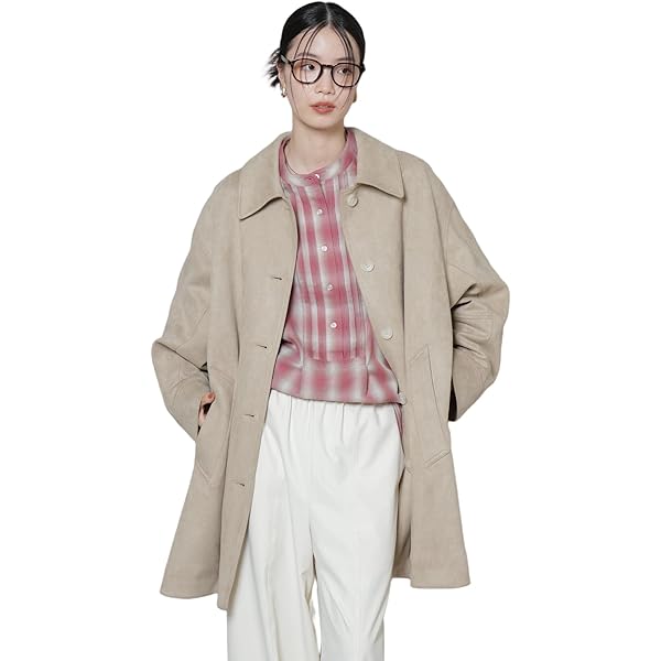 Amazon.co.jp: [ナノ・ユニバース] 撥水撥油加工 ベルテッドカルゼ