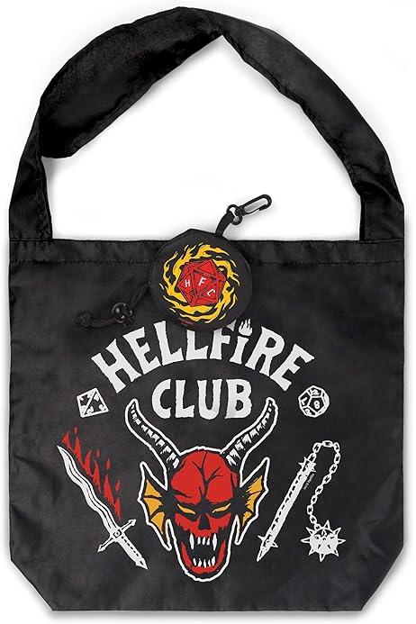 ストレンジャーシングス　ヘルファイアクラブ トートバッグ 送料無料 Amazon | 本物のフレッド・ストレンジャー・シングス