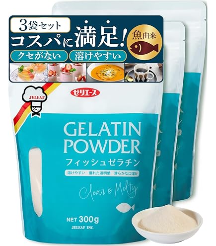 Amazon.co.jp: K and Son's フィッシュゼラチン マリン ゼラチン 800g