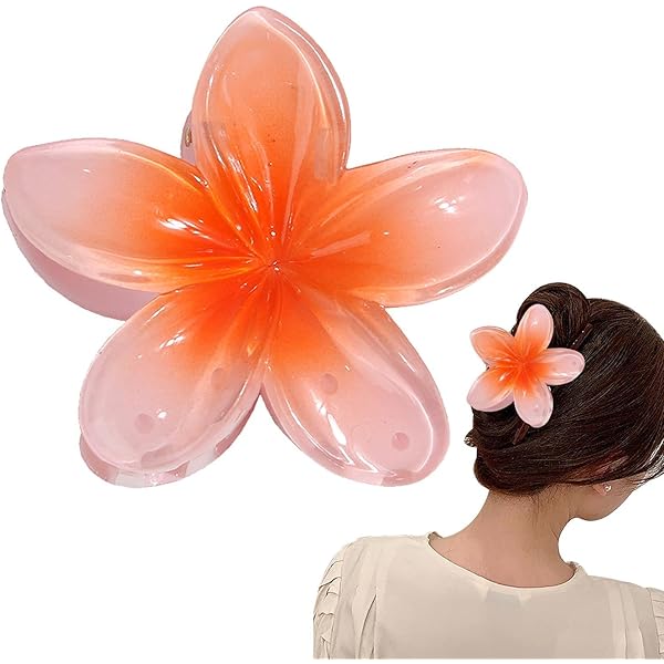 Amazon | Finyoffiy 6個セット お花 ヘアピン 髪飾ハワイアン