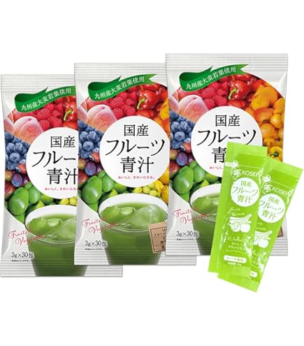 Amazon | 82種の野菜酵素×フルーツ青汁 (3g×25スティック) 2箱入