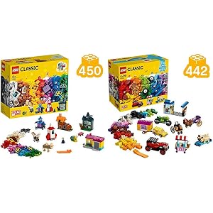 レゴ(LEGO) クラシック 創造力の窓 11004 ブロック おもちゃ 女の子 男の子 & クラシック アイデアパーツ…