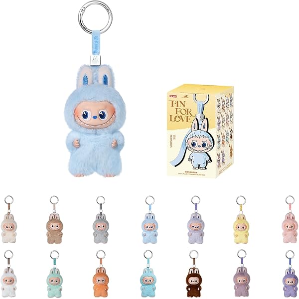 ラブブぬいぐるみふわふわ可愛いＡ-N、Ｍ-Z 28本セット Amazon.co.jp: 【単品 正規品・未開封 】 POP MART THE MONSTER PIN