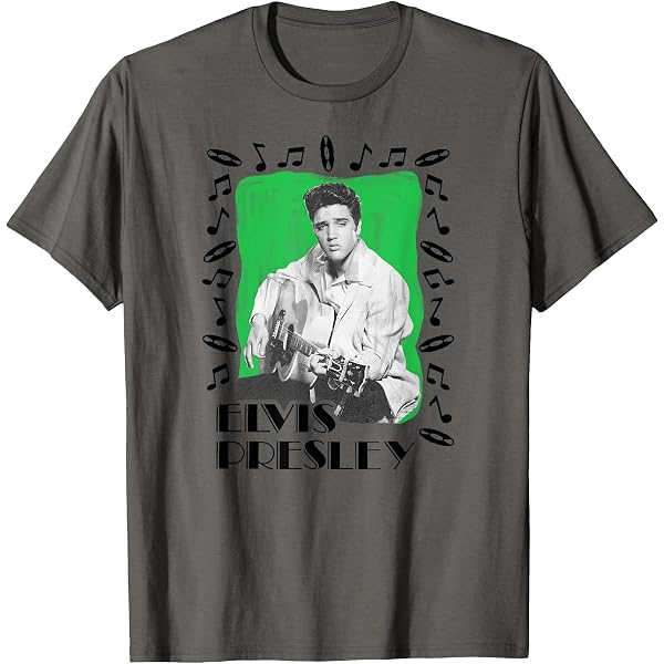 Amazon | Elvis Presley 公式ビンテージデザイン Tシャツ | Tシャツ