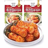 [宗家キムチ]【チョンガクキムチ 500g 2個セット】韓国 キムチ kimuchi 김치 大根キムチ 乳酸菌発酵 業務用 ご飯のお供 ごはんのおとも 大象ジャパン チョンカキムチ