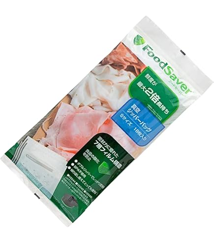 Amazon.co.jp: フードセーバー真空ジッパーバッグ L12枚 FSFRBZ0316