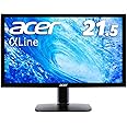 Acer モニター AlphaLine KA220HQbid 21.5インチ TN 非光沢 フルHD HDMI DVI D-Sub ブルーライト軽減 VESAマウント対応
