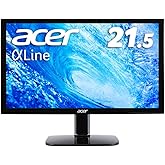 Acer モニター AlphaLine KA220HQbid 21.5インチ TN 非光沢 フルHD HDMI DVI D-Sub ブルーライト軽減 VESAマウント対応