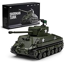 Amazon.co.jp: Nifeliz M4A3E8 戦車ブロックおもちゃ シャーマン戦車