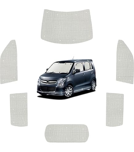 Amazon.co.jp: 趣味職人 プライバシー サンシェード 車 シャトル GK系