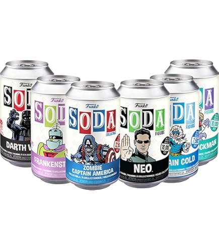 ファンコ SODA ソーダ缶　バッグス・バニー他4個セット ファンコ SODA ソーダ缶 ワーナー 100周年 ルーニー・テューンズ