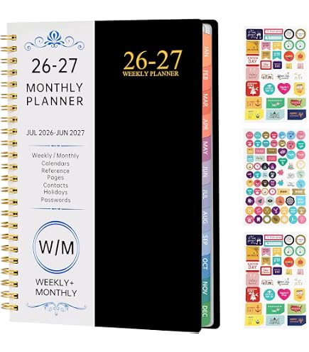 Amazon.co.jp: FFYGYNFDE デイリーノート スケジュール帳 手帳 2026 年