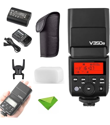 Amazon | GODOX TT350N TTL Miniカメラフラッシュ内蔵2.4G TTLオート