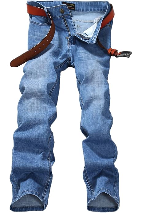 YOYEAH Men's Loose Straight-Leg Relaxed 