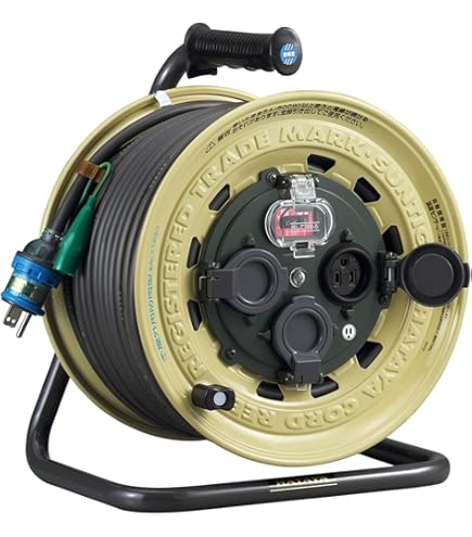 Amazon | ハタヤ (HATAYA) コードリール 屋外用 (防雨型) 100V型