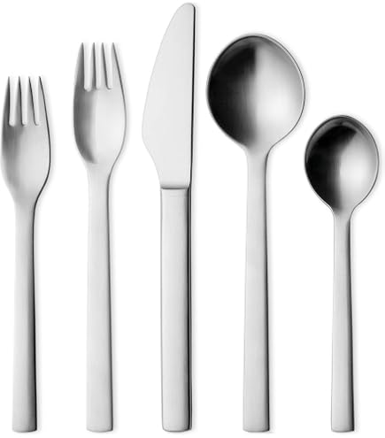 thumbnail image 2 of Georg Jensen Mitra Stainless Steel Satin Finish Flatware - Denmark - CHOICE Pieces Available 2 of 3