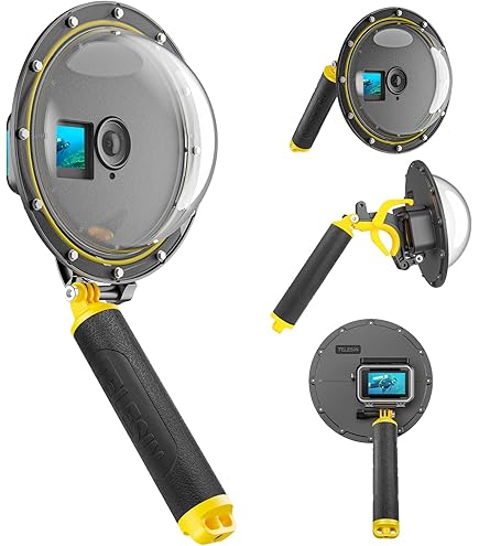 Amazon | SOONSUN ドームポート GoPro Hero 9 10 11 12 13用 ブラック
