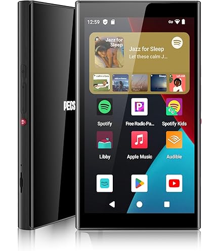 Adevena 80GB MP3 Player With Bluetooth And WiFi, 4-inch Touchscreen MP3 - View #9