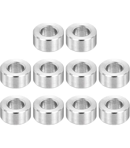 Uxcell 1600-Pack Insulating Fiber Washers – 2mm X 4mm X 0.3mm, For Motherboard, PCB & Electronics, Red