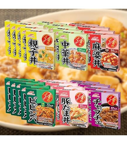 Amazon.co.jp: 丸美屋 どんぶり ごはん付き 10種類 アソート セット