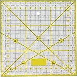 パッチワーク定規 ミシンキルト定規 正方形 キルト定規 縫製定規 手芸 15x15cm