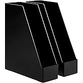 Rubbermaid T02802 3-Hole Punched Plastic Edge Strip Magazine Holders ...