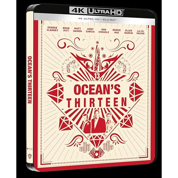 Amazon.co.jp: オーシャンズ11 限定スチールブック仕様 [4K UHD+Blu  