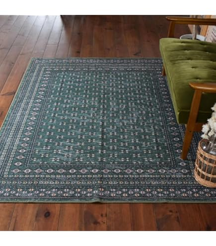 Amazon | TOCO LIFE ドラム式で洗える ヴィンテージ風ラグ