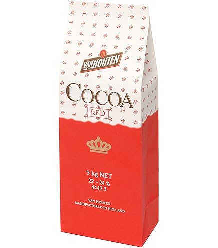 Amazon.co.jp: ココアパウダー バンホーテン 5kg 大容量 純ココア 無糖