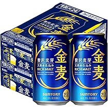 Amazon.co.jp: サントリー 金麦 （350ml × 24本） ×3箱 : 食品・飲料・お酒