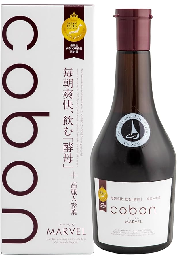 コーボンマーベル 525ml COBON 天然酵母飲料 （4本） コーボンマーベルN525・N140 cobon（コーボン）公式通販 酵母ドリンク