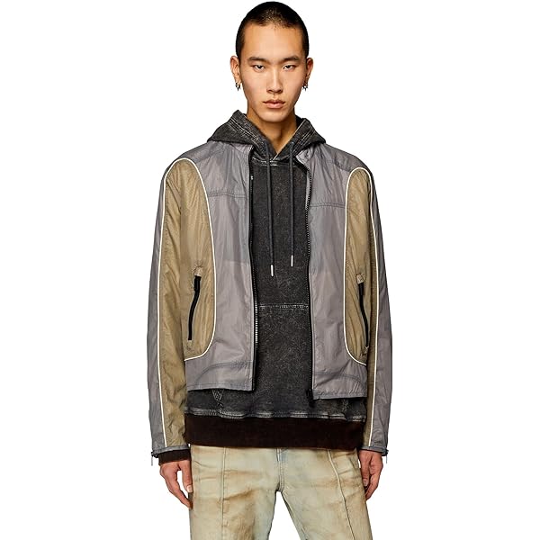 diesel似　ジャケット L-KRIXY レザージャケット｜ブラック｜メンズ｜DIESEL