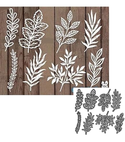 SunnyKids Flower Metal Cutting Dies - DIY Craft Stencils For Card Making & Scrapbooking