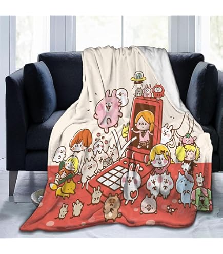 Amazon.co.jp: カナヘイの小動物 ブランケット フランネル柔らかい
