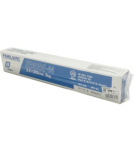 Amazon | KOBELCO FAMILIARC 溶接棒ゼロード44 2.6φ×350mm 5Kg | 溶接