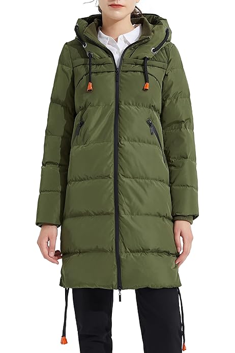 winterburn women's 550 fill longline down coat