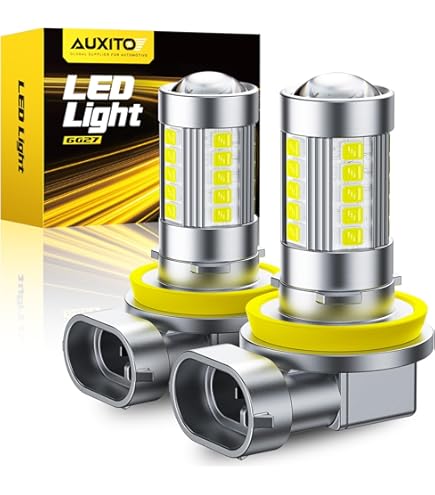Amazon | h11 led フォグランプ 黄色 爆光 車検対応 H8 H9 H16JP h11