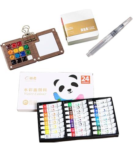 Amazon | Tobios 水彩キット 2025年アップグレードトビオミニ水彩