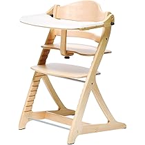 Amazon | 大和屋 すくすくチェアプラス テーブル付 ナチュラル 1個 (x  