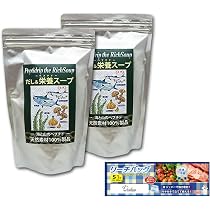 Amazon | 無添加 だし&栄養スープ 500g×2個 千年前の食品舎 マチ付き