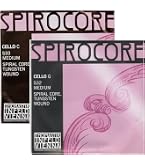 Amazon.co.jp: Thomastik チェロ弦 SPIROCORE スピロコア GC線セット