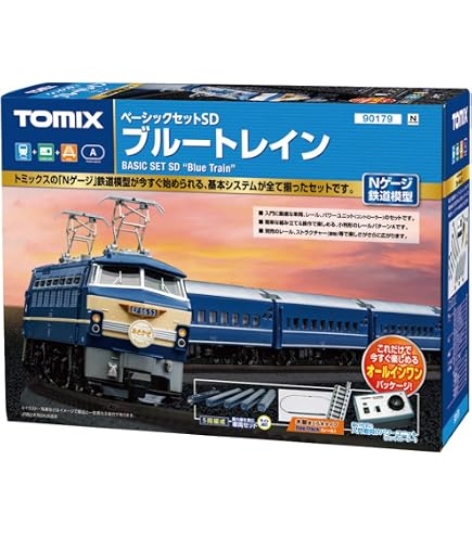 TOMIX 90150 ベーシックセットSD ブルートレインⅡ Amazon | TOMIX Nゲージ 90150 ベーシックセットSDブルートレイン2