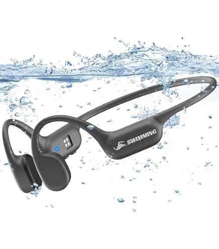 Amazon.co.jp: 骨伝導イヤホン bluetooth 5.4 水泳 IP68完全防水 こつ