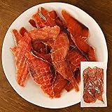 どっさり鮭とばジャーキー 250g 北海道産鮭使用 皮なし おつまみ 珍味 ギフト〔鮭の旨味がぎゅっと詰まった鮭とばスライス〕【賞味期限残り１か月半以上】〔日比谷フレンチレストラン料理長監修〕