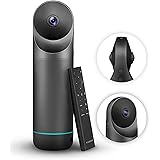 Kandao Meeting Pro (2024) Webカメラ－360度ウェブ会議用カメラ マイク&スピーカー搭載 AI音声認識&顔認識 自動フォーカスズーム ノイズやエコーキャンセリング Zoom/Microsoft Teams/Skype Me