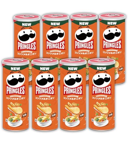 Amazon.co.jp: ケロッグ プリングルズ バターキャラメル M缶 95g ×8個